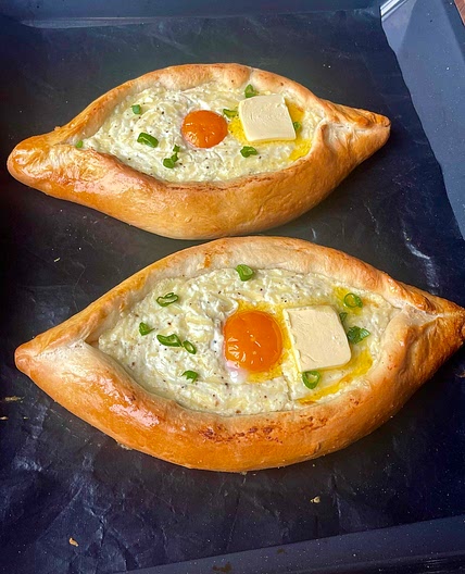 Cheese Boats - Khachapuri 