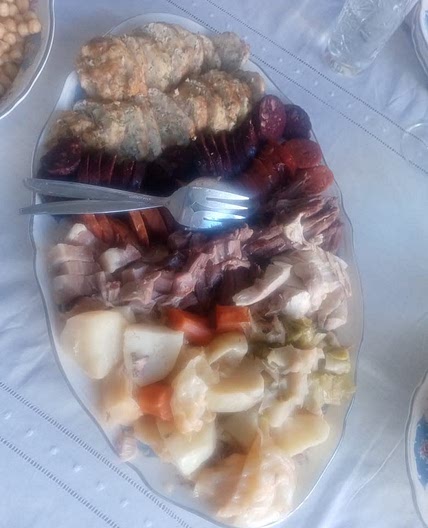 Cocido de garbanzos 