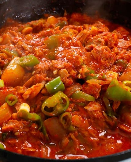 Spicy tuna stew