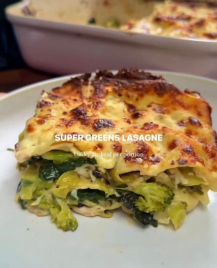 Super greens lasagne