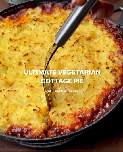 Ultimate vegetarian cottage pie