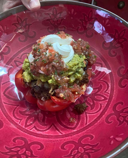 Taco stuffed bell peppers 
