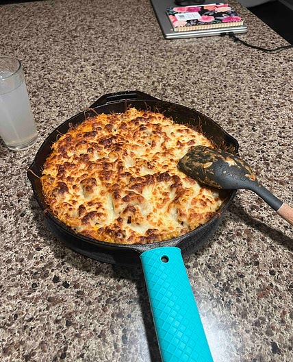 Creamy Cheese Pasta Bake