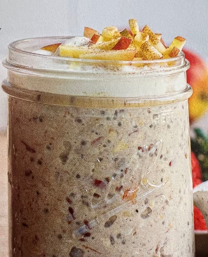 Bircher muesli apple & ginger