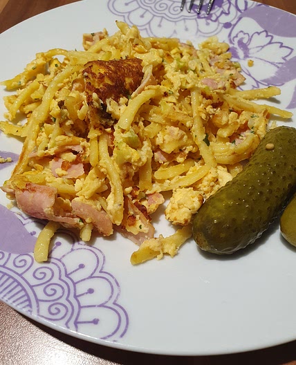 Spätzle-Bauernfrühstück