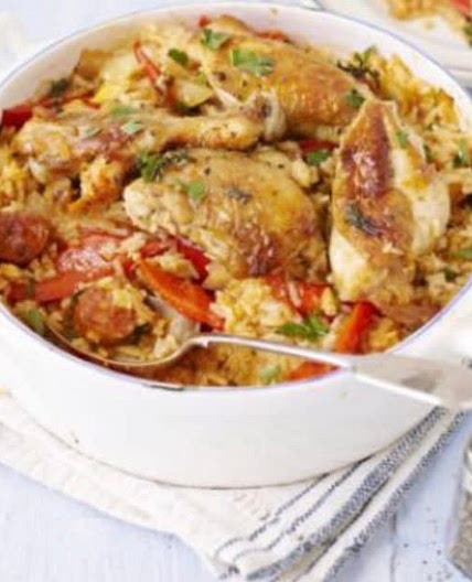 Chicken and chorizo jambalaya 