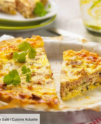 Quiche au thon