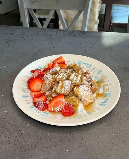 Strawberry French Toast Bake 