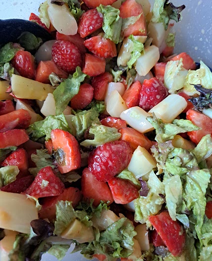 Erdbeer-Spargel-Salat