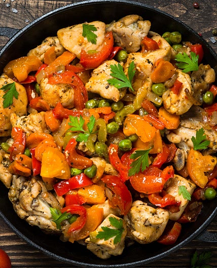 Low Carb Recipe For Beginners - Turkey & Mixed Veg Stir Fry