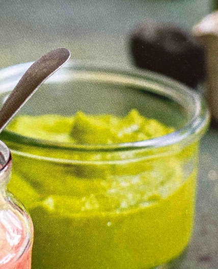 Avocado green goddess dressing