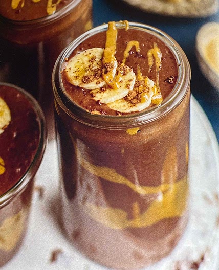 Chickpea chocolate smoothie