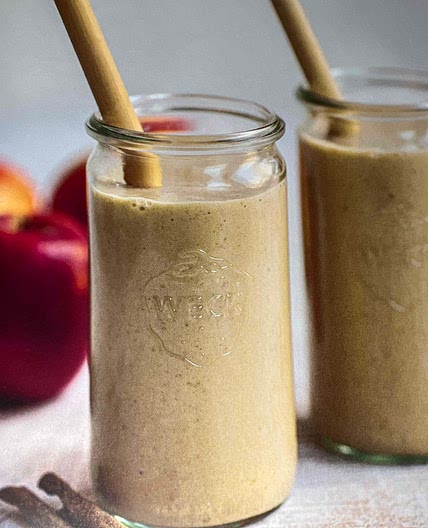Pick me up caramel & apple smoothie 