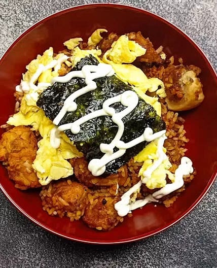 Chibap (Korean Chicken Mayo Rice)