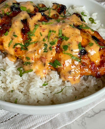 Bang Bang air fryer chicken 