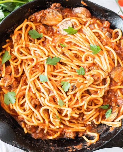Fried Spaghetti