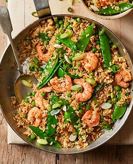 Prawn fried rice