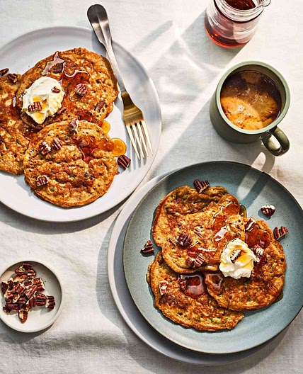 Zucchini Bread Pancakes