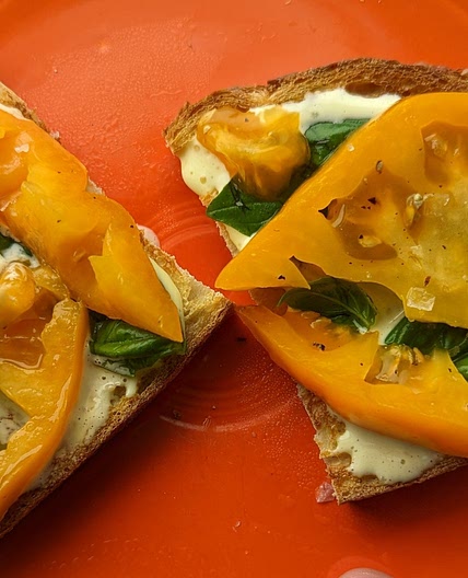 Heirloom Tomato Toast