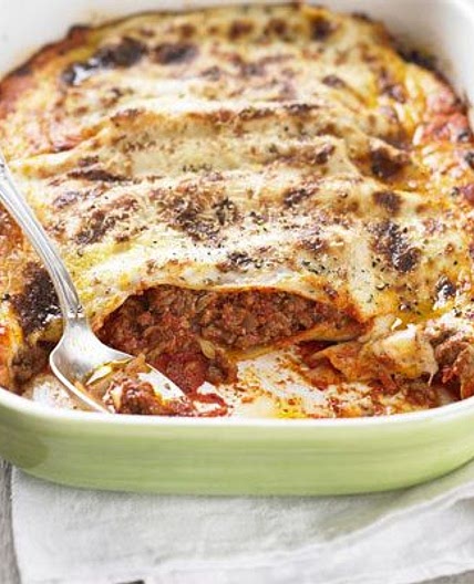 Beef cannelloni