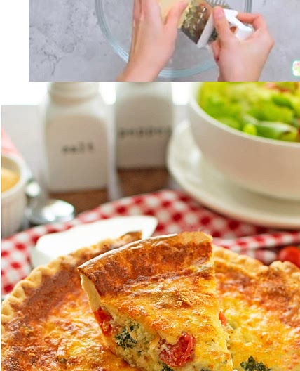 Ricotta Spinach Quiche - melissassouthernstylekitchen.com