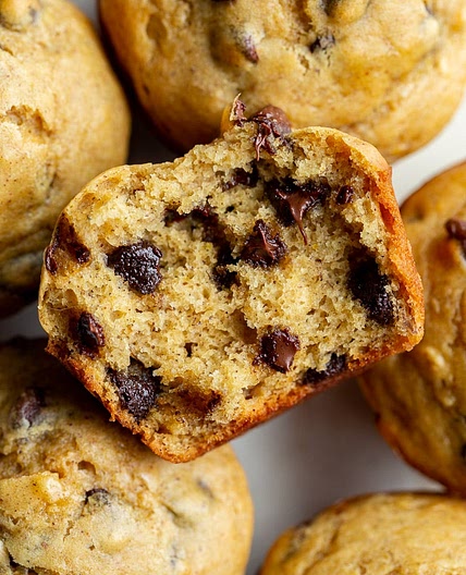 Chocolate Chip Vegan Muffins