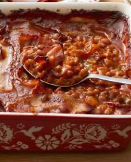 Summer baked beans