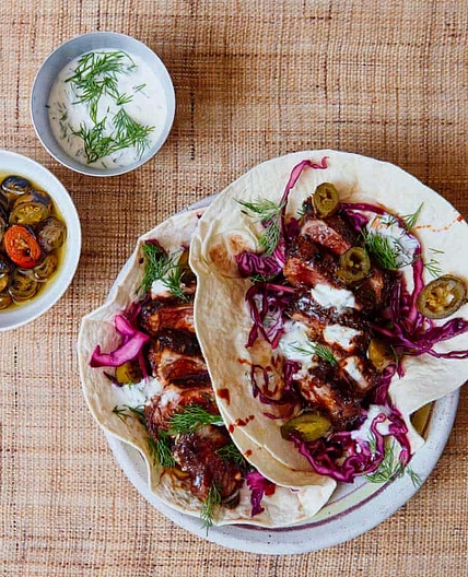 lamb kebab tacos