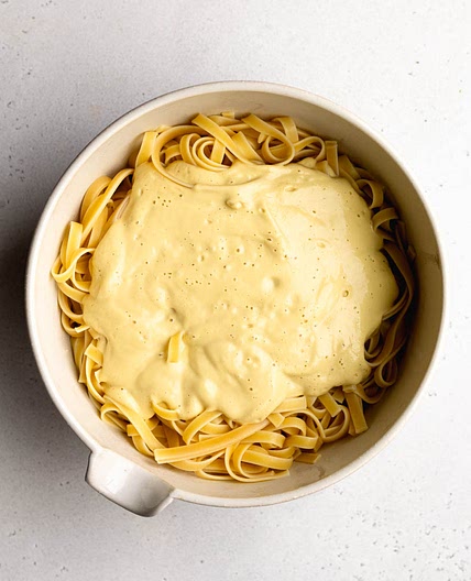 Vegan Cauliflower Alfredo Sauce (No Cashews!)