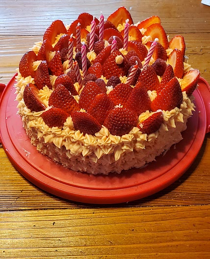 Strawberry Lemon Cake