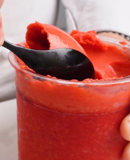 Sorbetto alla fragola