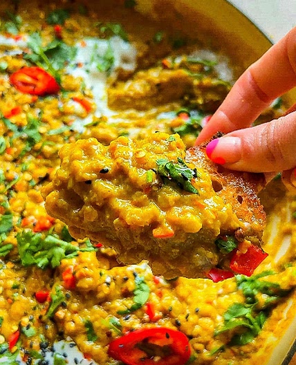 One Pan Coconut Dal