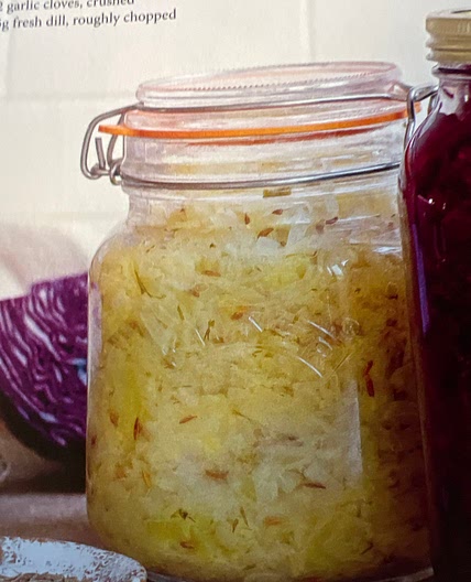Apple, fennel & dill kraut