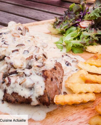 Filet mignon de porc aux échalotes