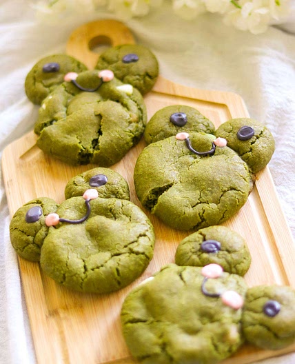 Mochi Matcha Cookies 