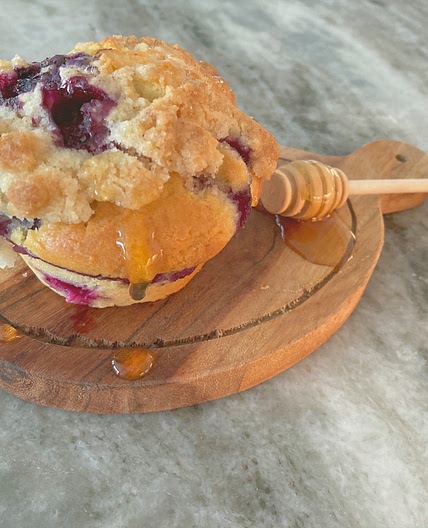 Blueberry muffins