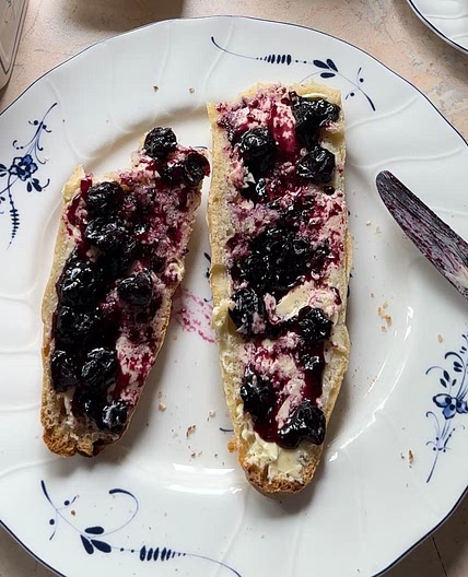 Blueberry jam 🫐