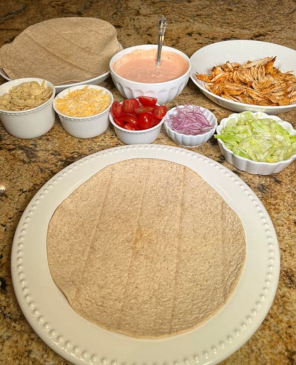 Crunchy Southwestern Chicken Wraps