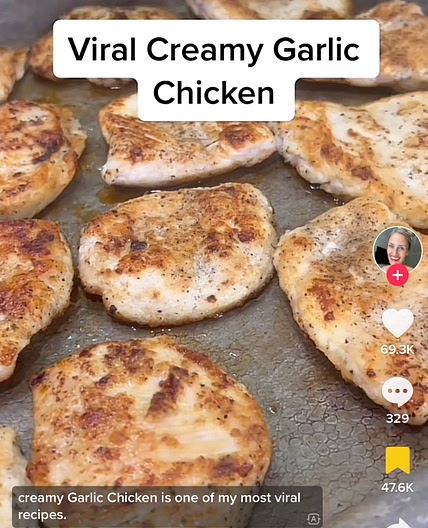 Creamy Garlic Chicken