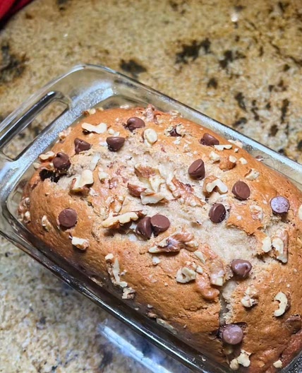 Banana Chocolate Walnut Bread ♡