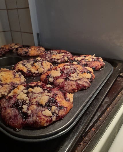 blueberry lemon muffins