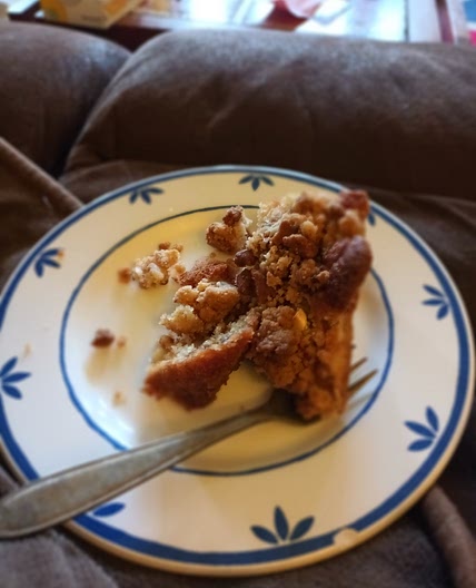 Apple And Biscoff Crumble Cake