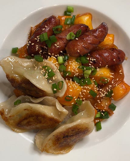 Loaded Korean Spicy Rice Cakes