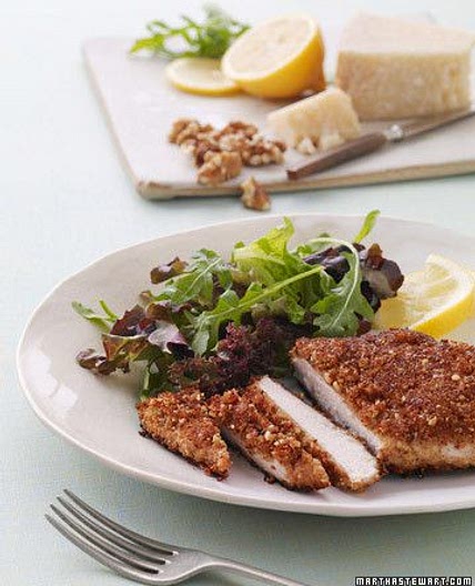 Walnut-Crusted Chicken Breasts