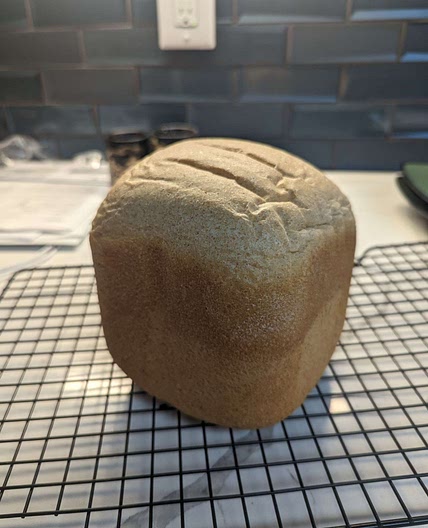 Honey Wheat Loaf (Bread Machine)