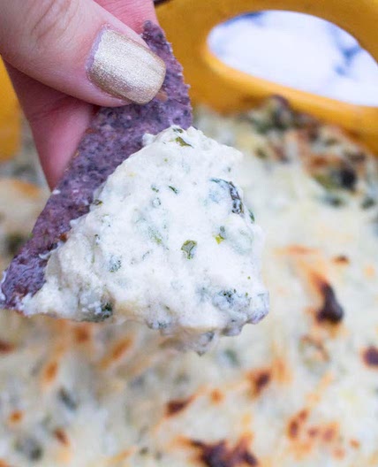 Vegan Spinach Artichoke Dip - Gluten Free & Dairy Free
