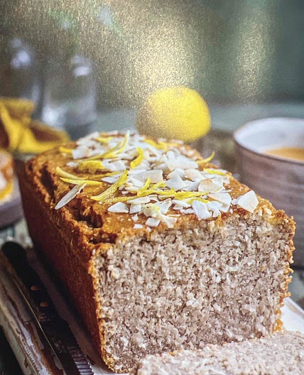 Lemon & coconut loaf 