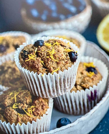 Blueberry & Lemon Muffins