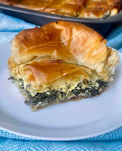 Greek Spinach Pie -Spanakopita 