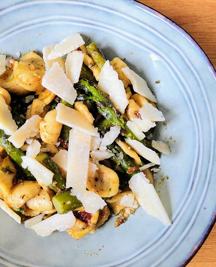 Orecchiette aux asperges vertes